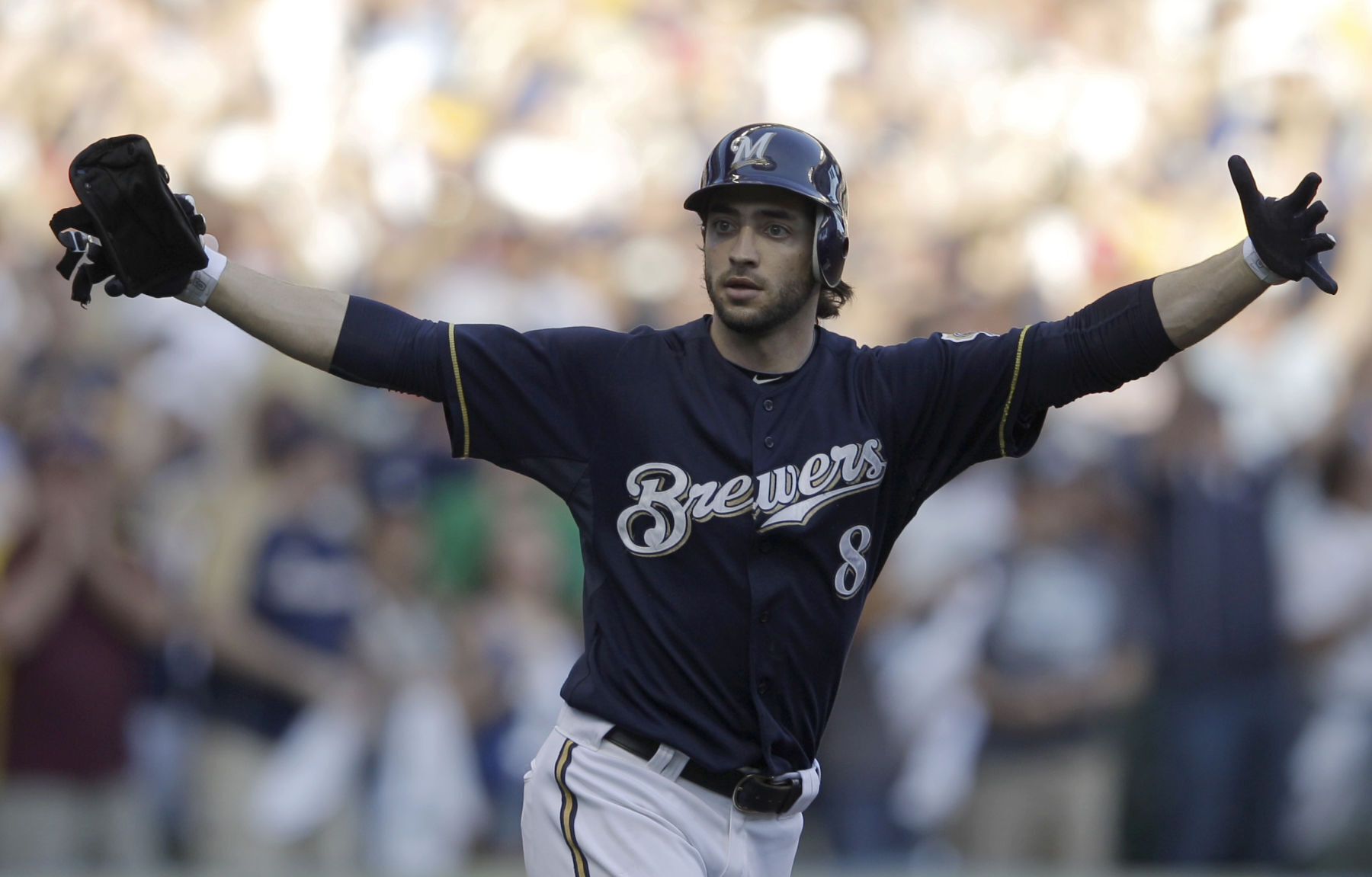 NLCS Cardinals Brewers Baseball